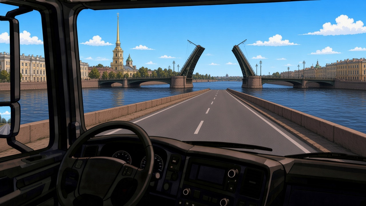 В пути: Санкт-Петербург